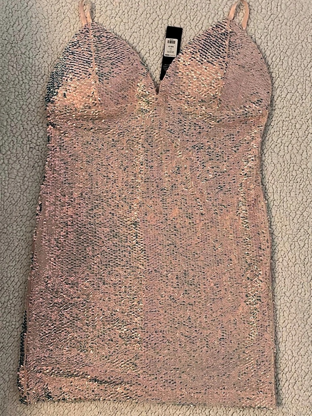 Express Sequin Mini Dress in Pink NWT